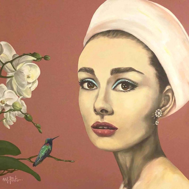 Audrey - 36x36